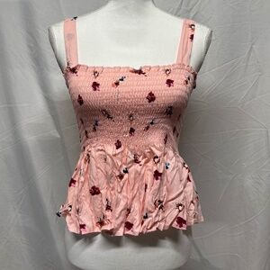 New Pink Top with Flowers